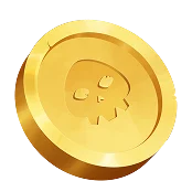 coin and confetti