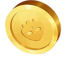 coin and confetti